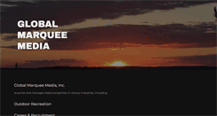 Desktop Screenshot of globalmarquee.com